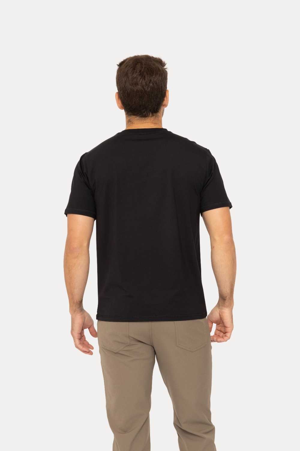 Air Essentials Crew Neck Tee Black