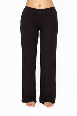 Bamboo Blend Lounge Pants Black