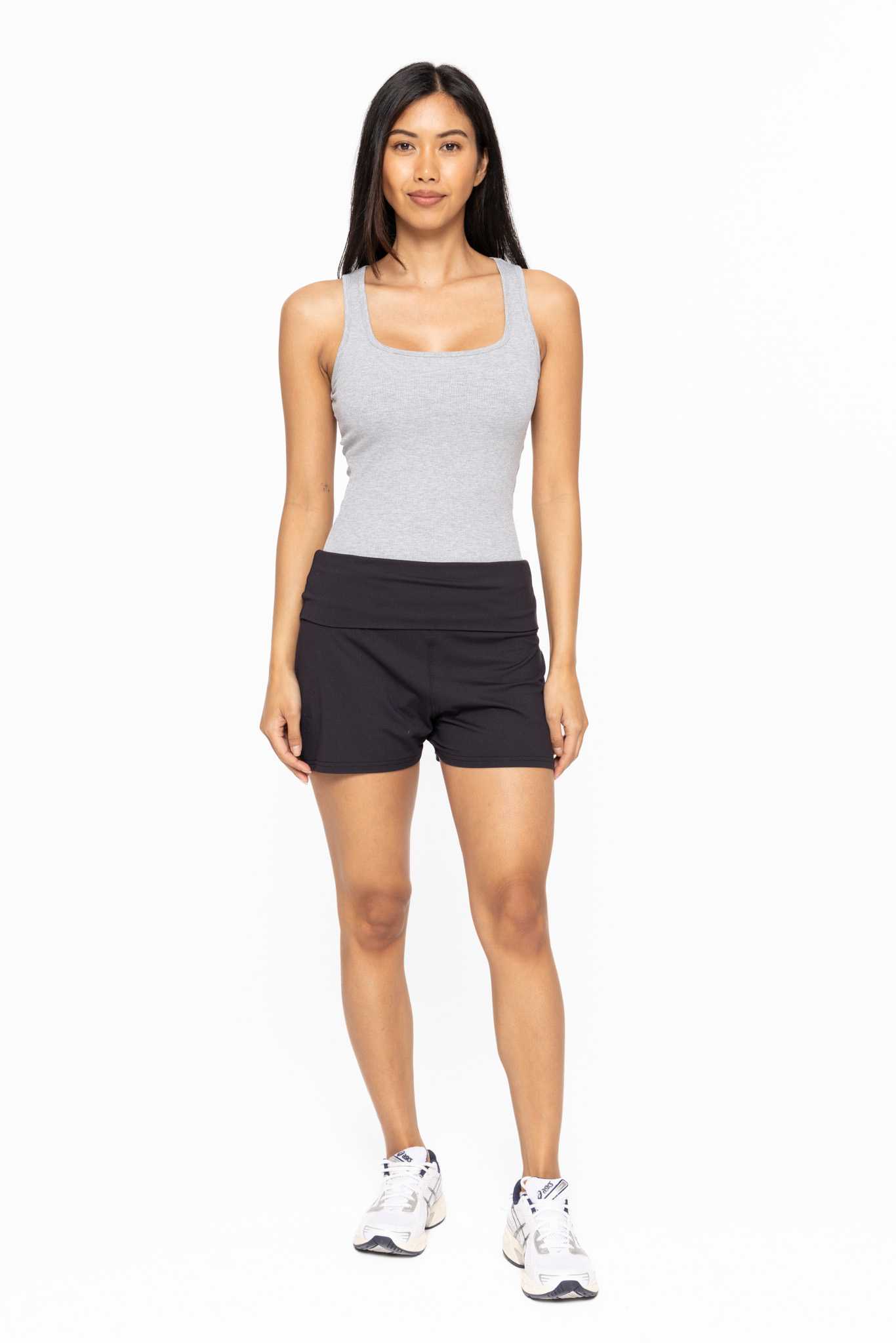 BreezyFold Loose Shorts Black