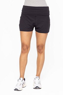 BreezyFold Loose Shorts Black