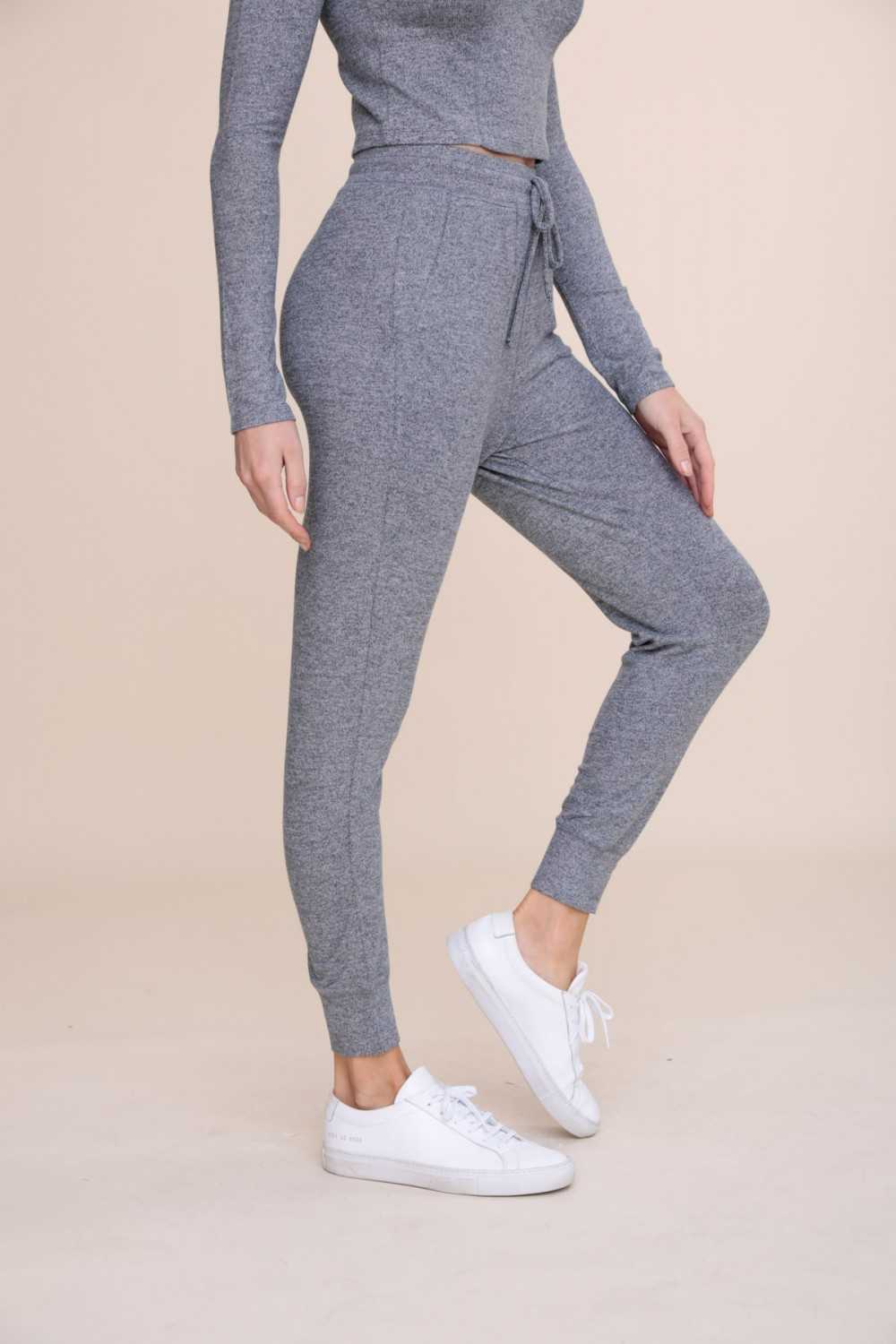 Brushed Hacci Lounge Joggers