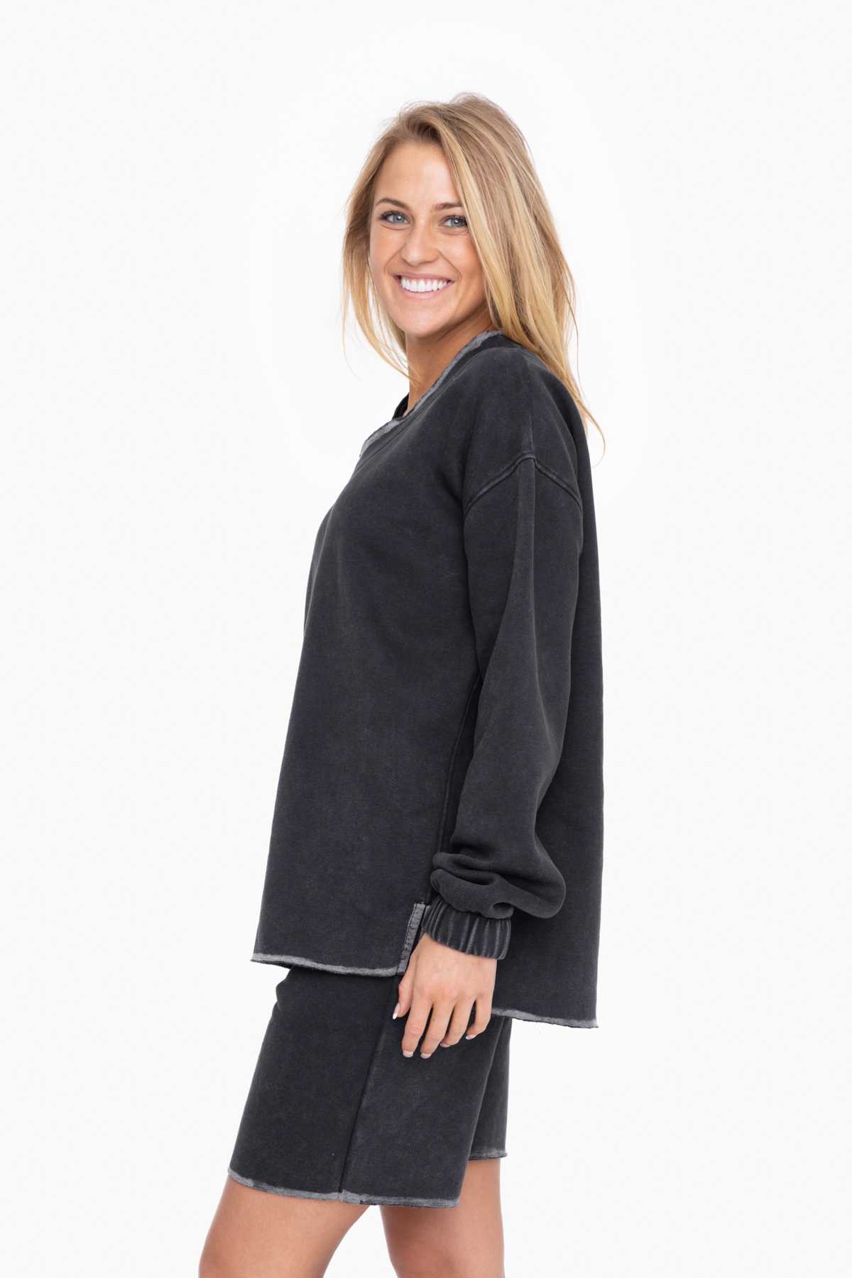 Casual Long Sleeve Black