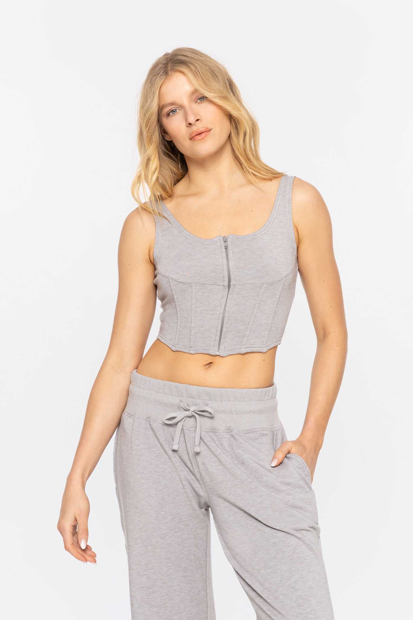 Casual Tank Top Heather grey