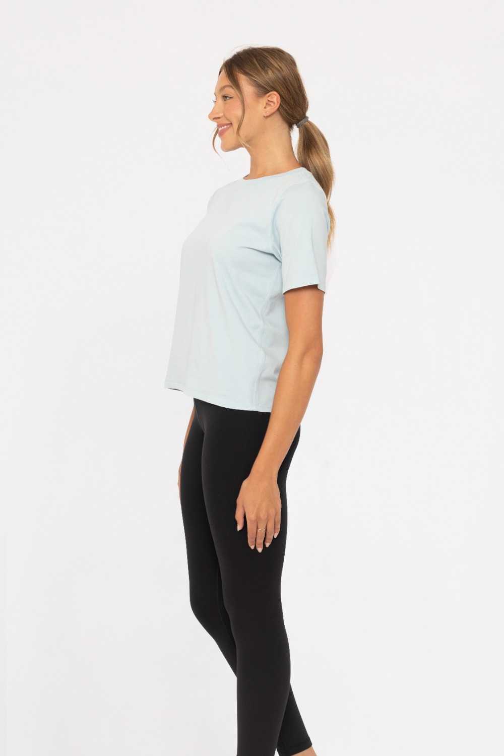 Classic Boxy Fit Tee Ballet blue