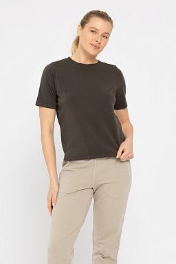 Classic Boxy Fit Tee Dark olive