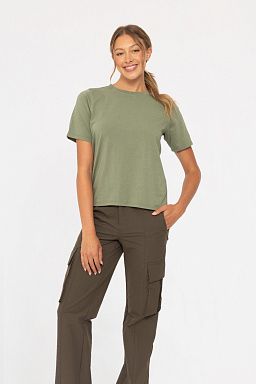 Classic Boxy Fit Tee Sage