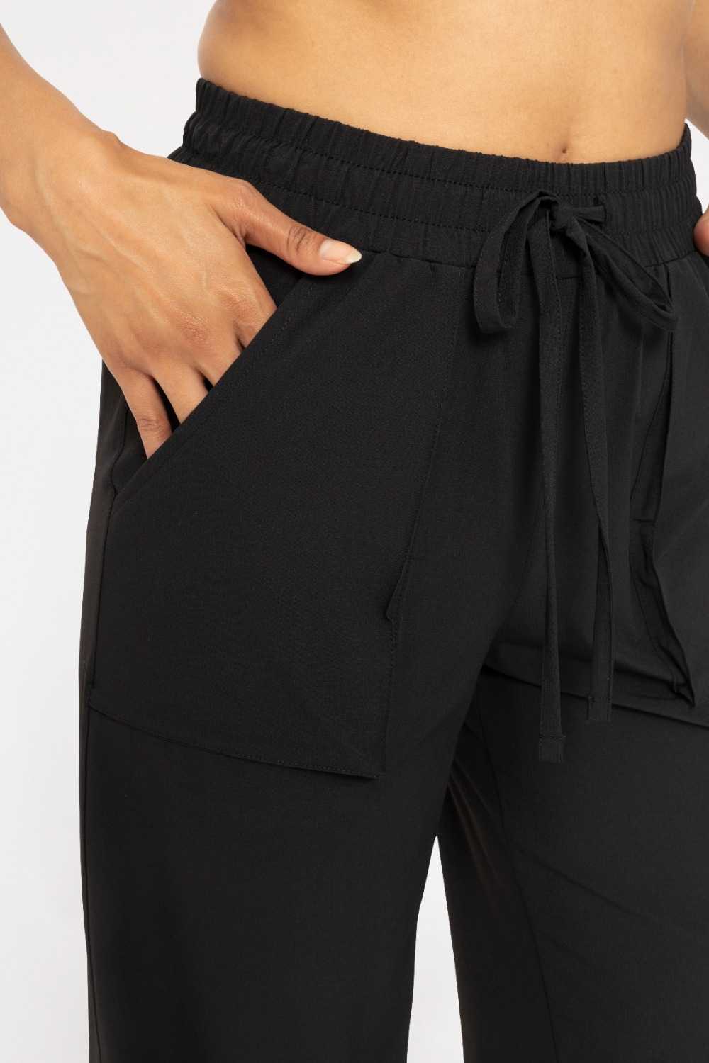 Convertible Cargo Pants Black