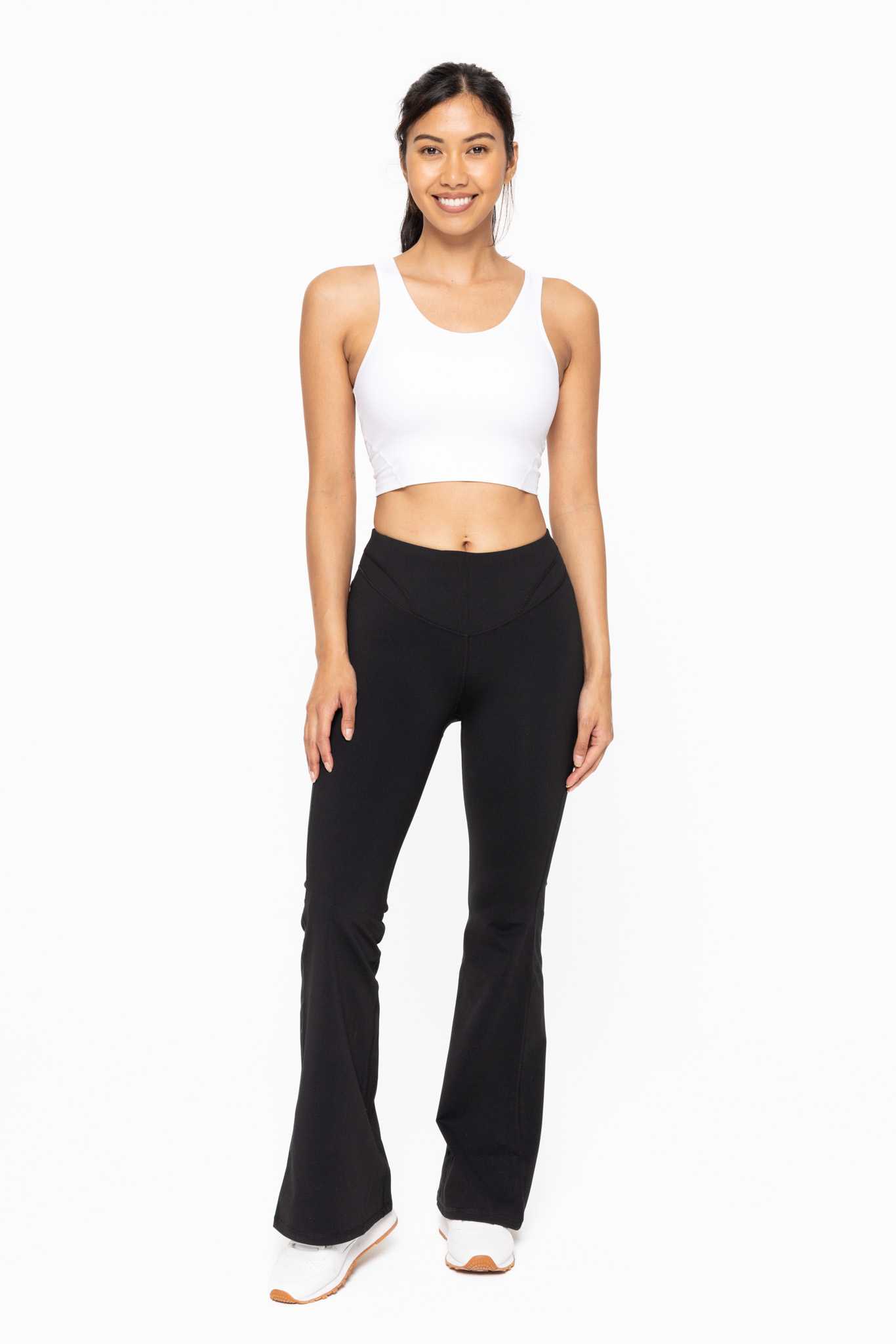 CurveEmbrace Flare Leggings Black