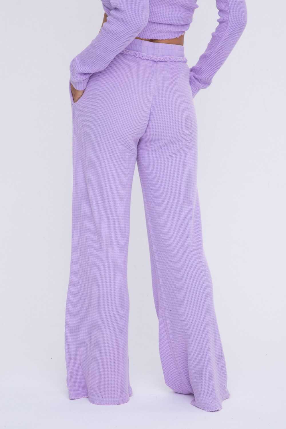 Distressed Mineral-Washed Pants
