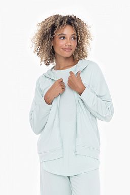 Dolman Sleeve Fleece Hoodie