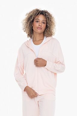 Dolman Sleeve Fleece Hoodie