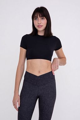 Double Layered Cropped Tee