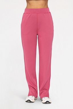 Elevated Wide Leg Lounge Pants Soft magenta