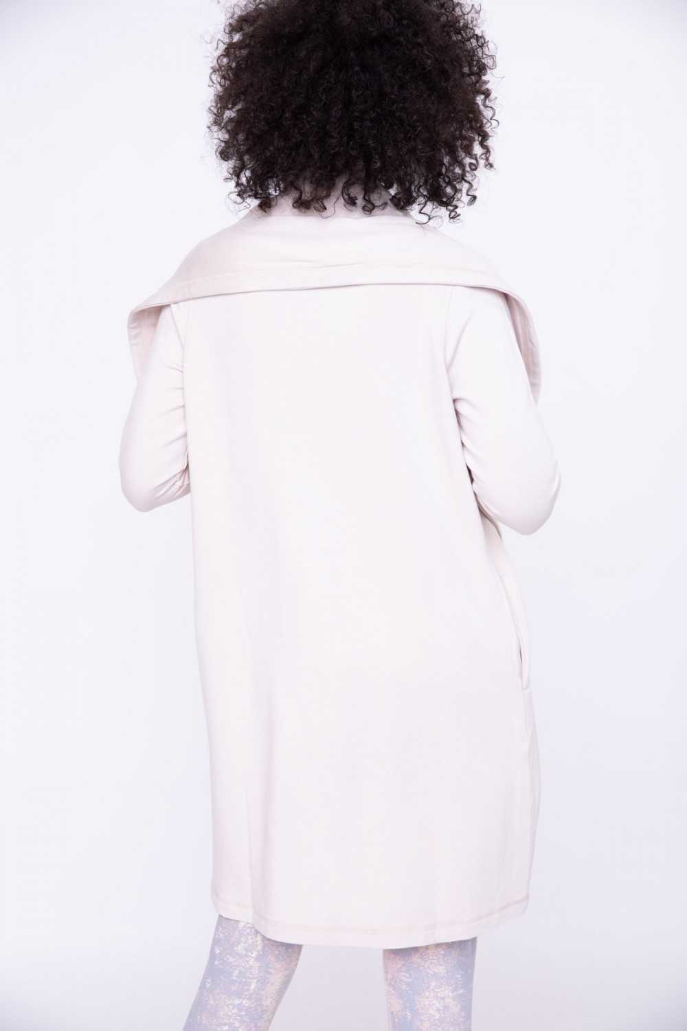 Fleece Lined Flowy Open Cardigan