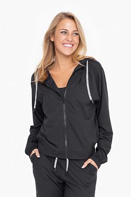 FlexComfort Hooded Zip Jacket