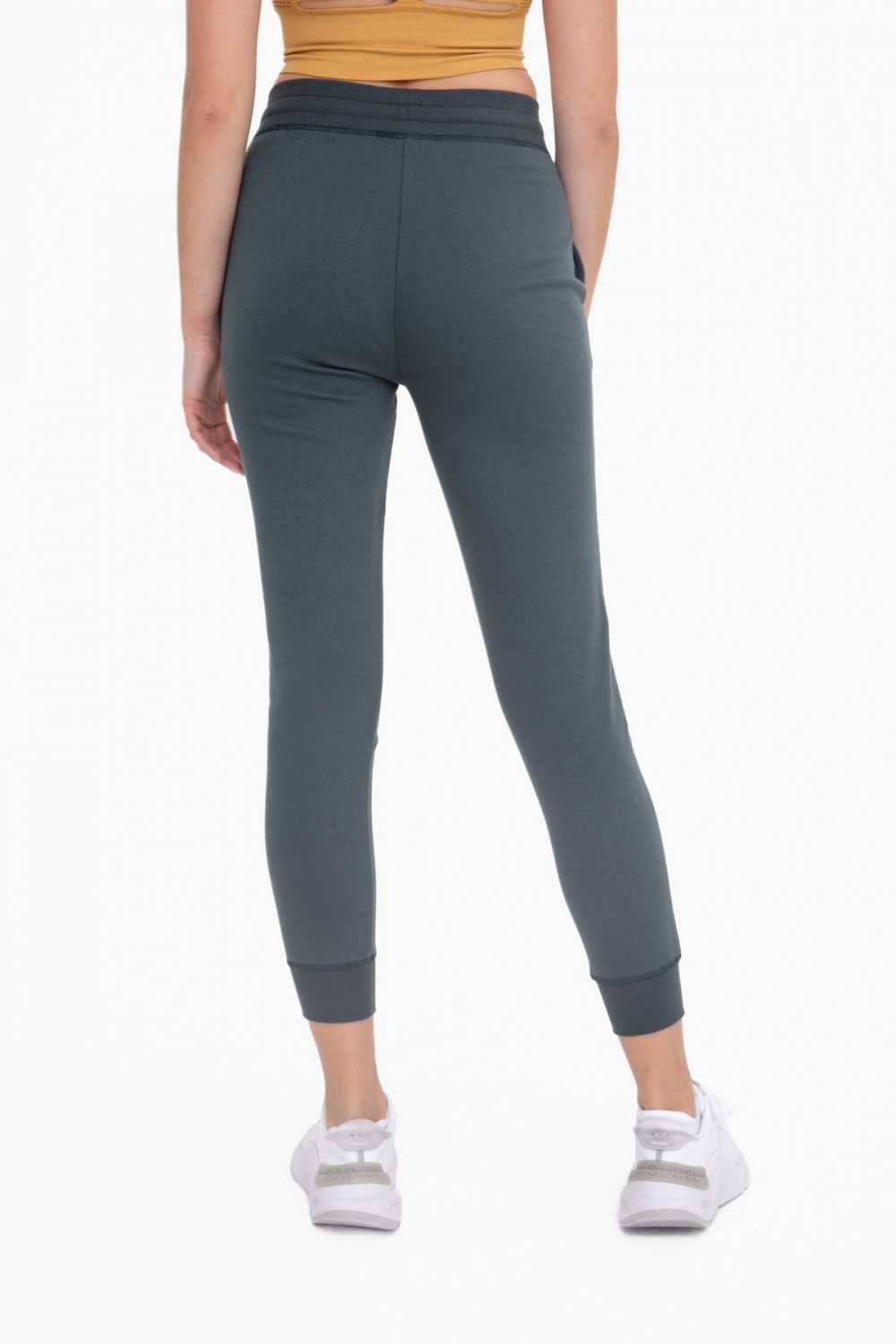 French Terry Cuffed Skinny Joggers