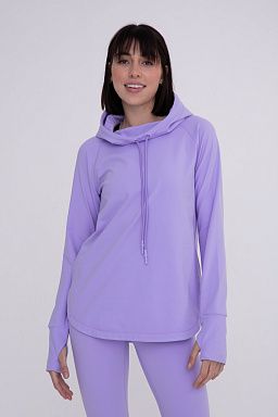 GREEN Active Hoodie Top Lavender