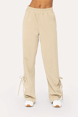 GREEN EcoSoft Wide Leg Pants Green khaki