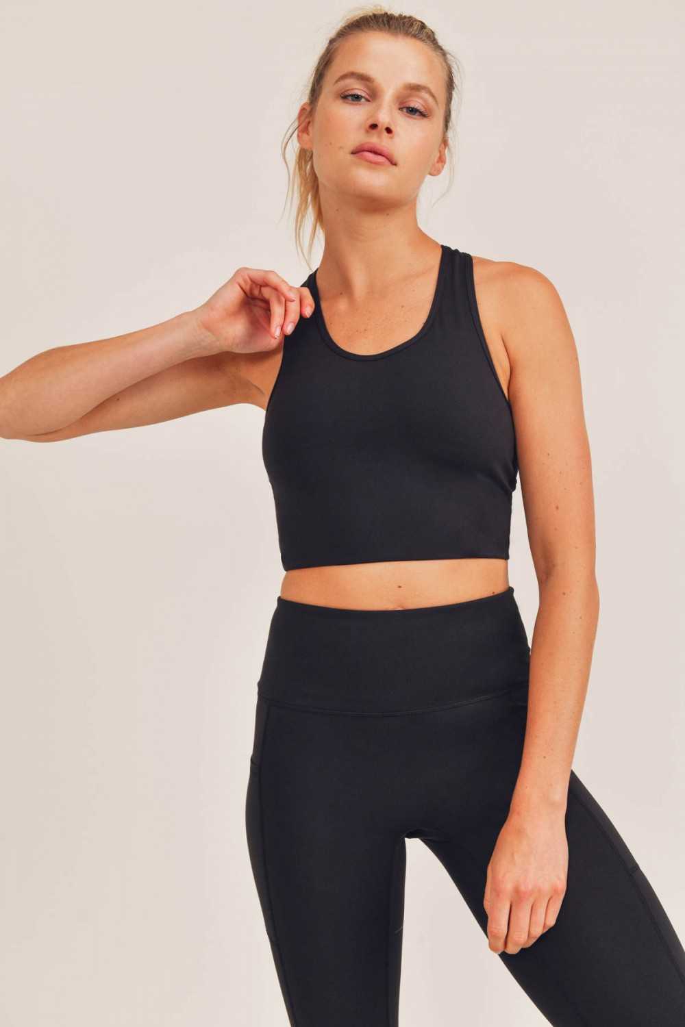GREEN Extreme Racer Fitted Cropped Tank