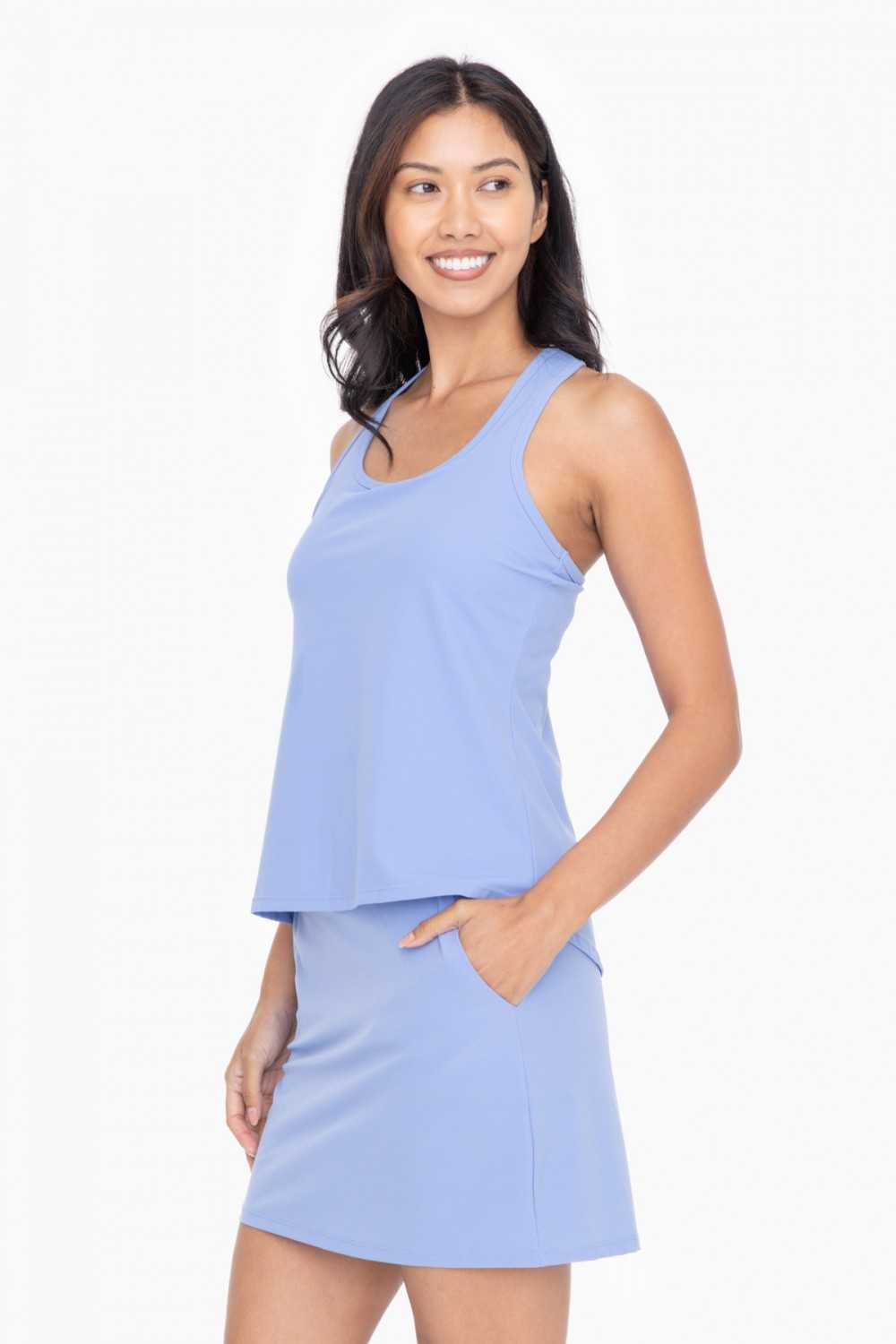 GREEN Racerback Active Tank Top