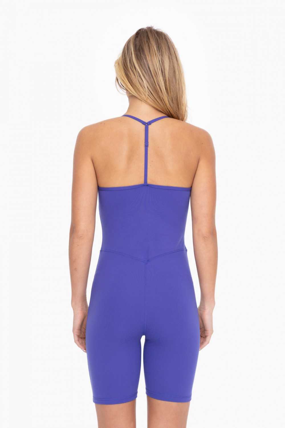 GREEN T-Strap Back Romper