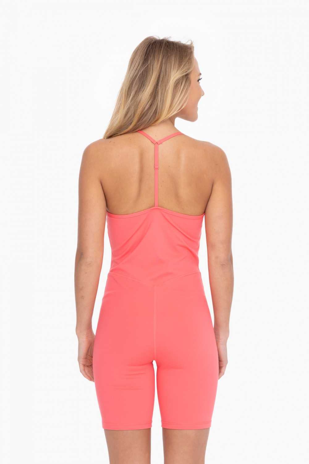 GREEN T-Strap Back Romper