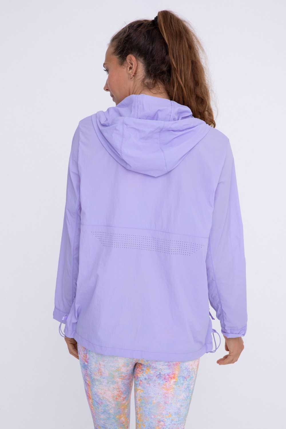 Half-Zip Nylon Active Jacket