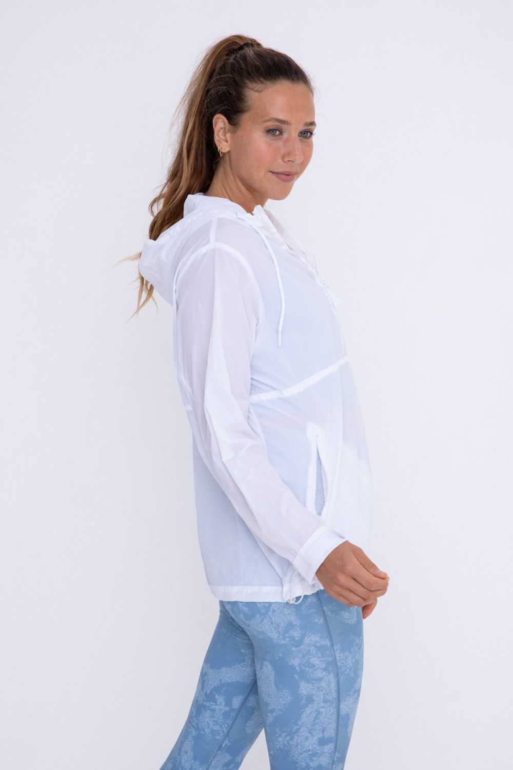 Half-Zip Nylon Active Jacket