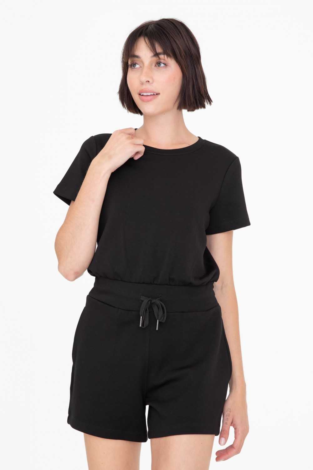Keyhole Back Romper
