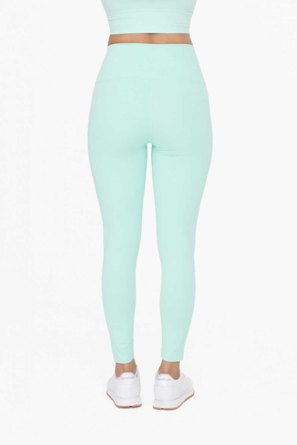 Laser-Cut and Bonded Essential Foldover High-Waist Leggings