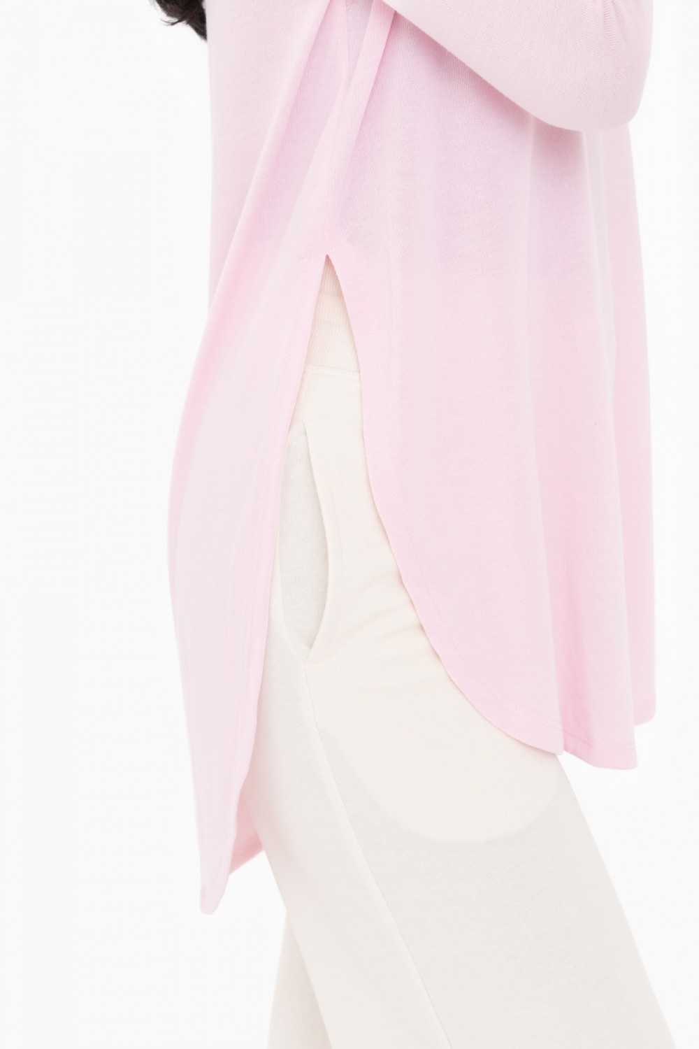 Long Sleeve Flow Top with Side Slits