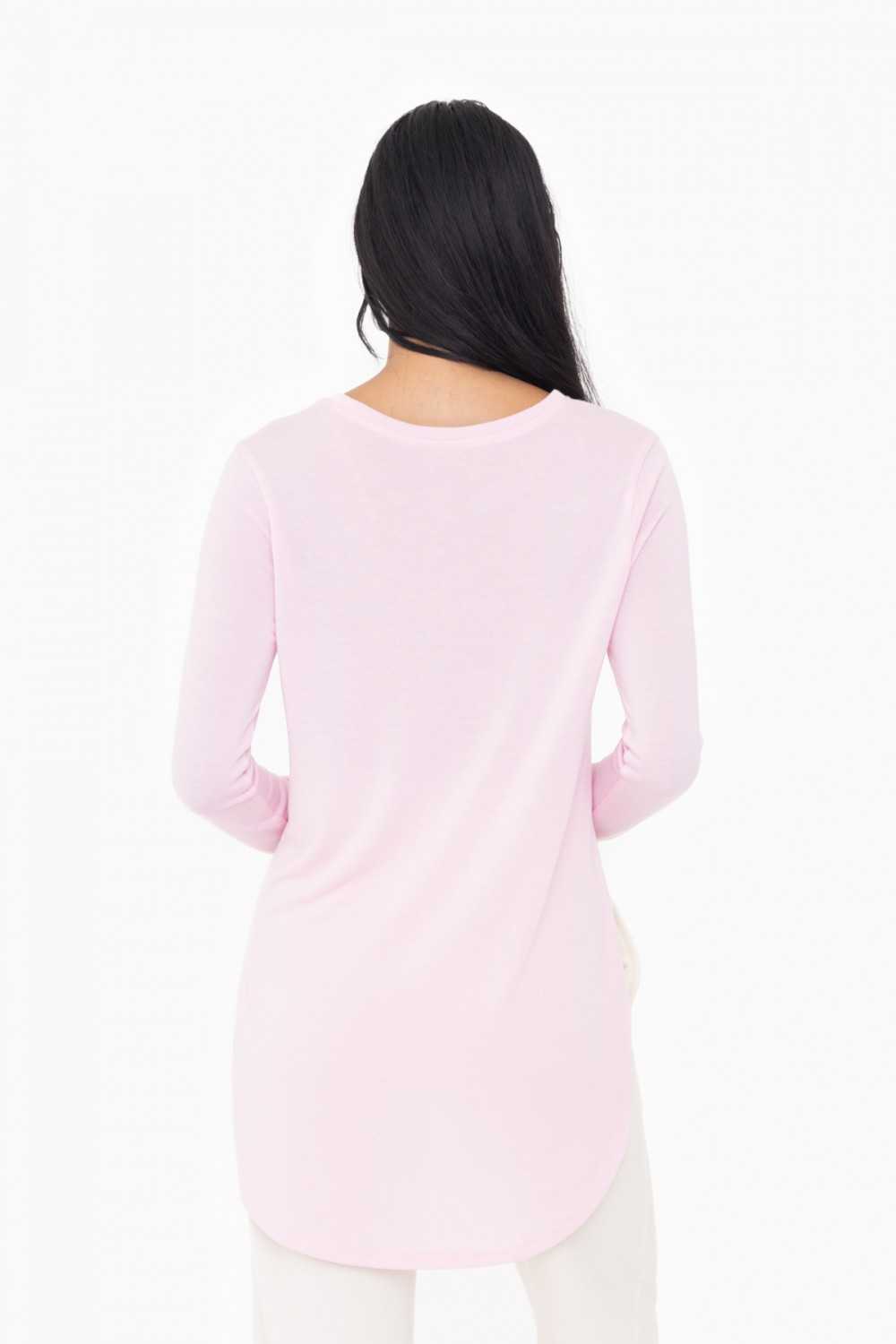 Long Sleeve Flow Top with Side Slits