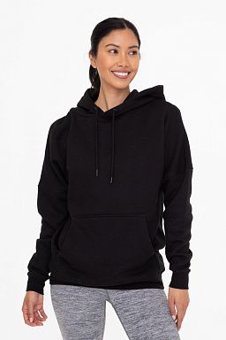 Longline Slim Fit Fleece Hoodie