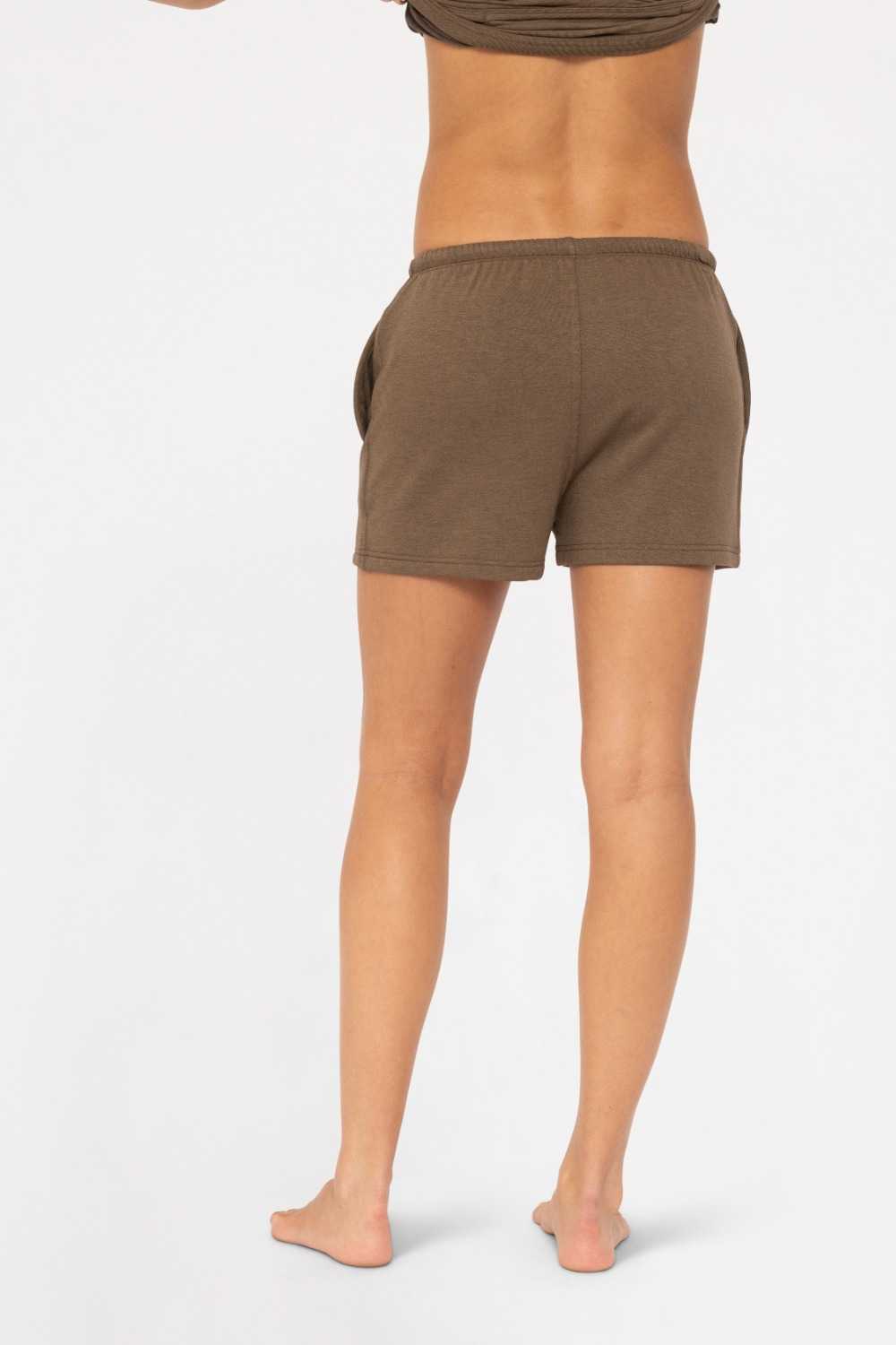Low Waist Lounge Shorts Java