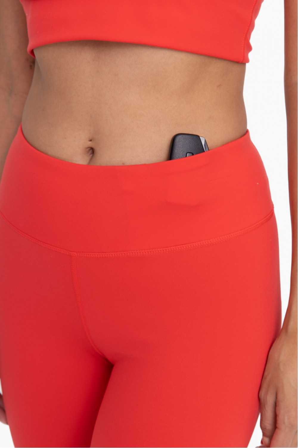 Lycra-Blend Essential Sweetheart Back Biker Shorts