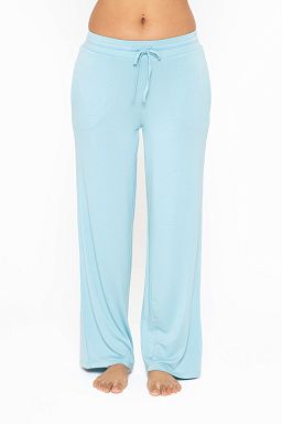 Mid-Rise Lounge Terry Pants Bright blue