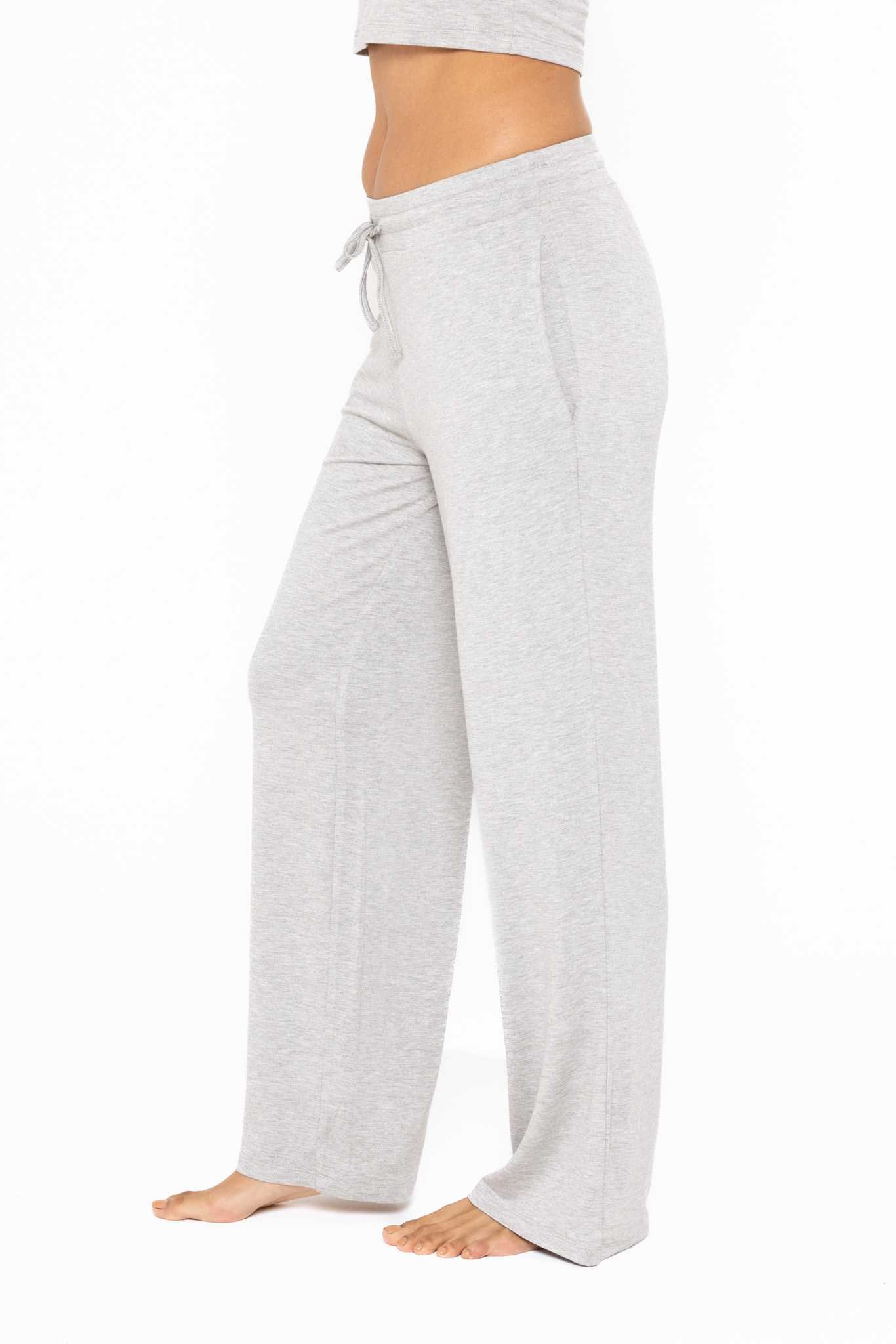 Mid-Rise Lounge Terry Pants Heather grey