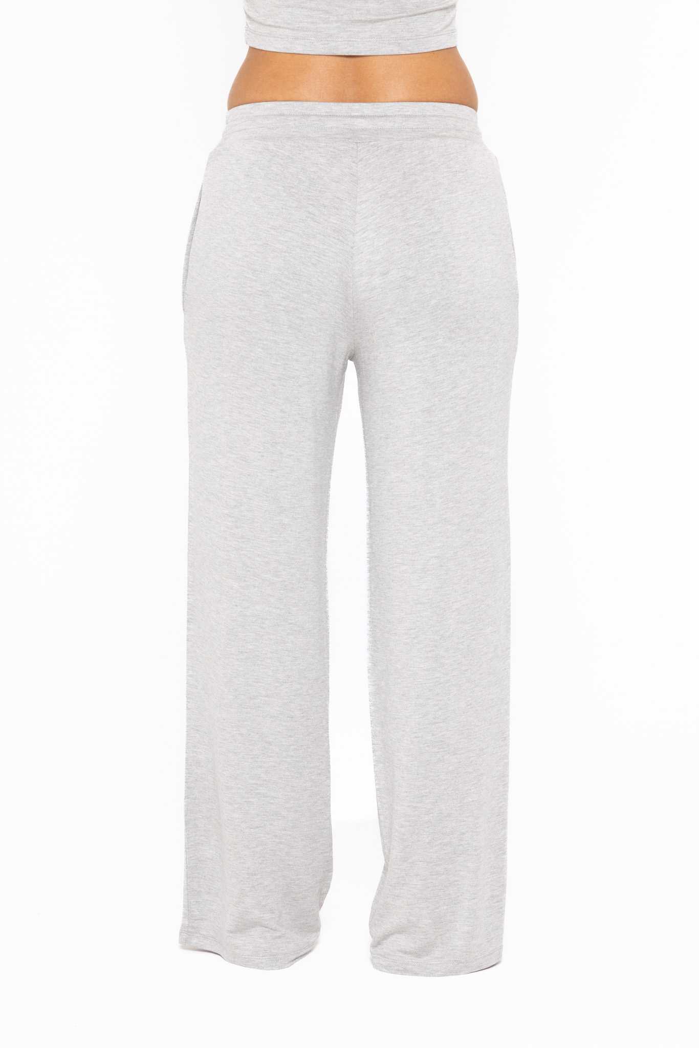 Mid-Rise Lounge Terry Pants Heather grey