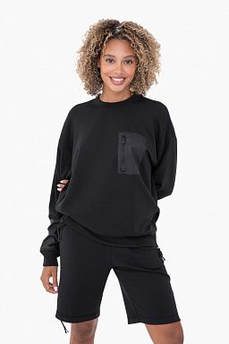 Modal-Blend Crewneck Pullover