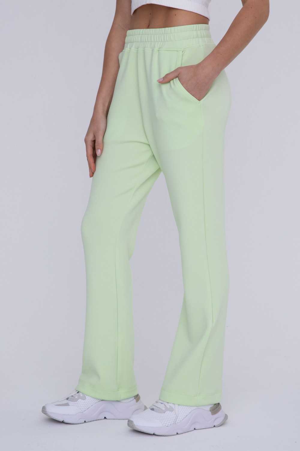 Modal Blend High-Waist Pants