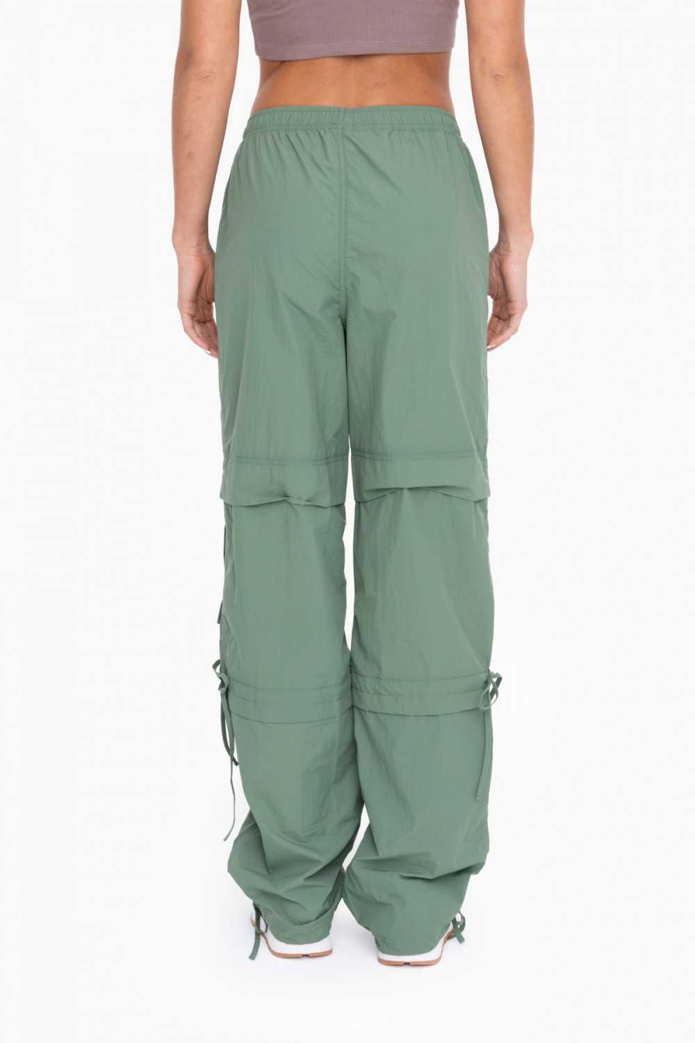 Nylon Cargo Pants