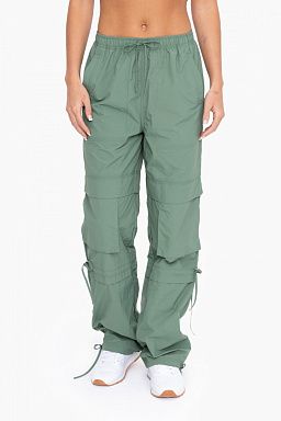 Nylon Cargo Pants