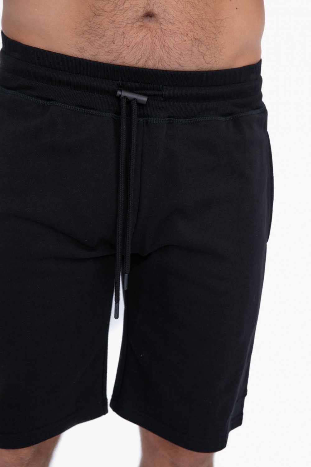 Organic Cotton Shorts with Rectangle Details