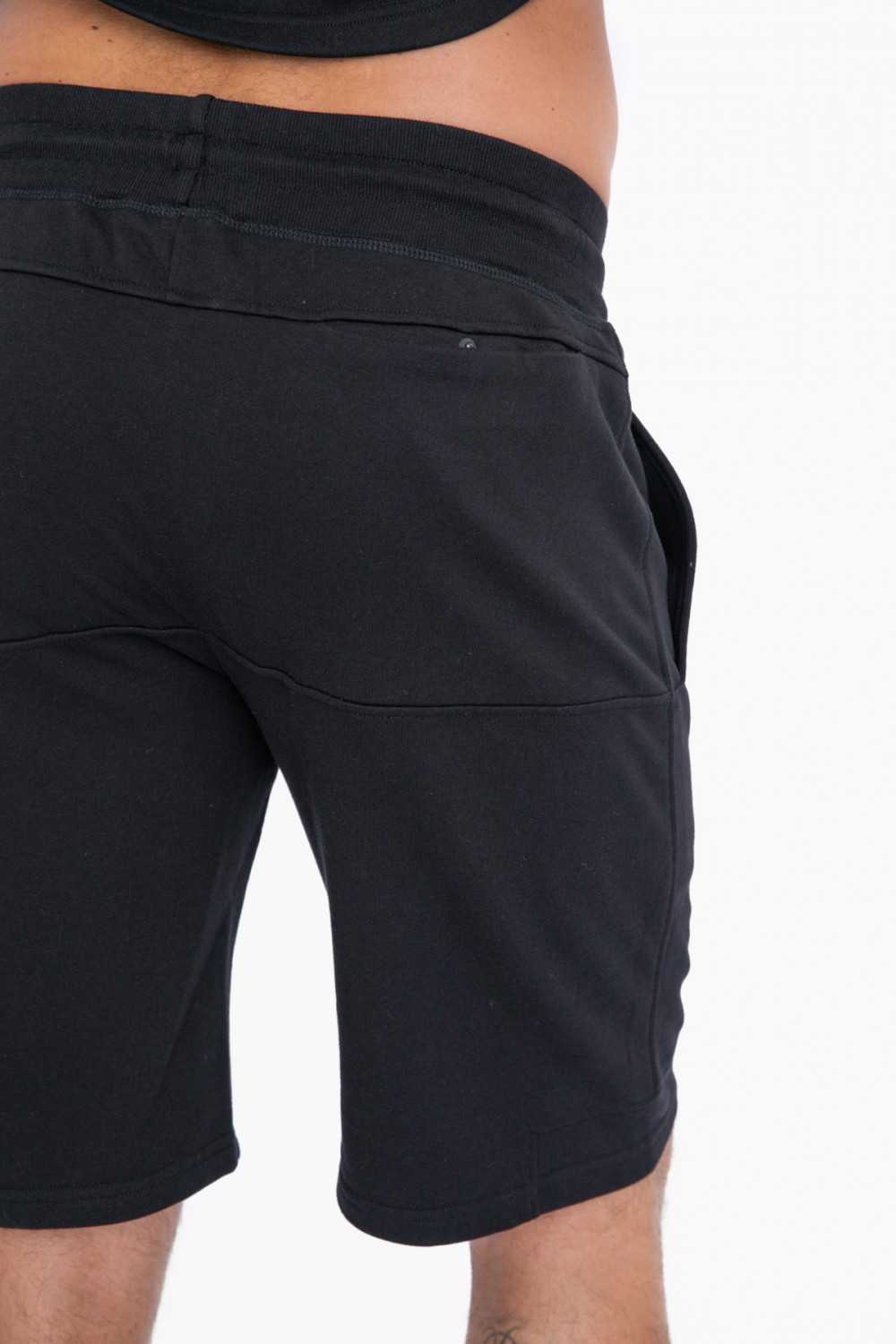 Organic Cotton Shorts with Rectangle Details