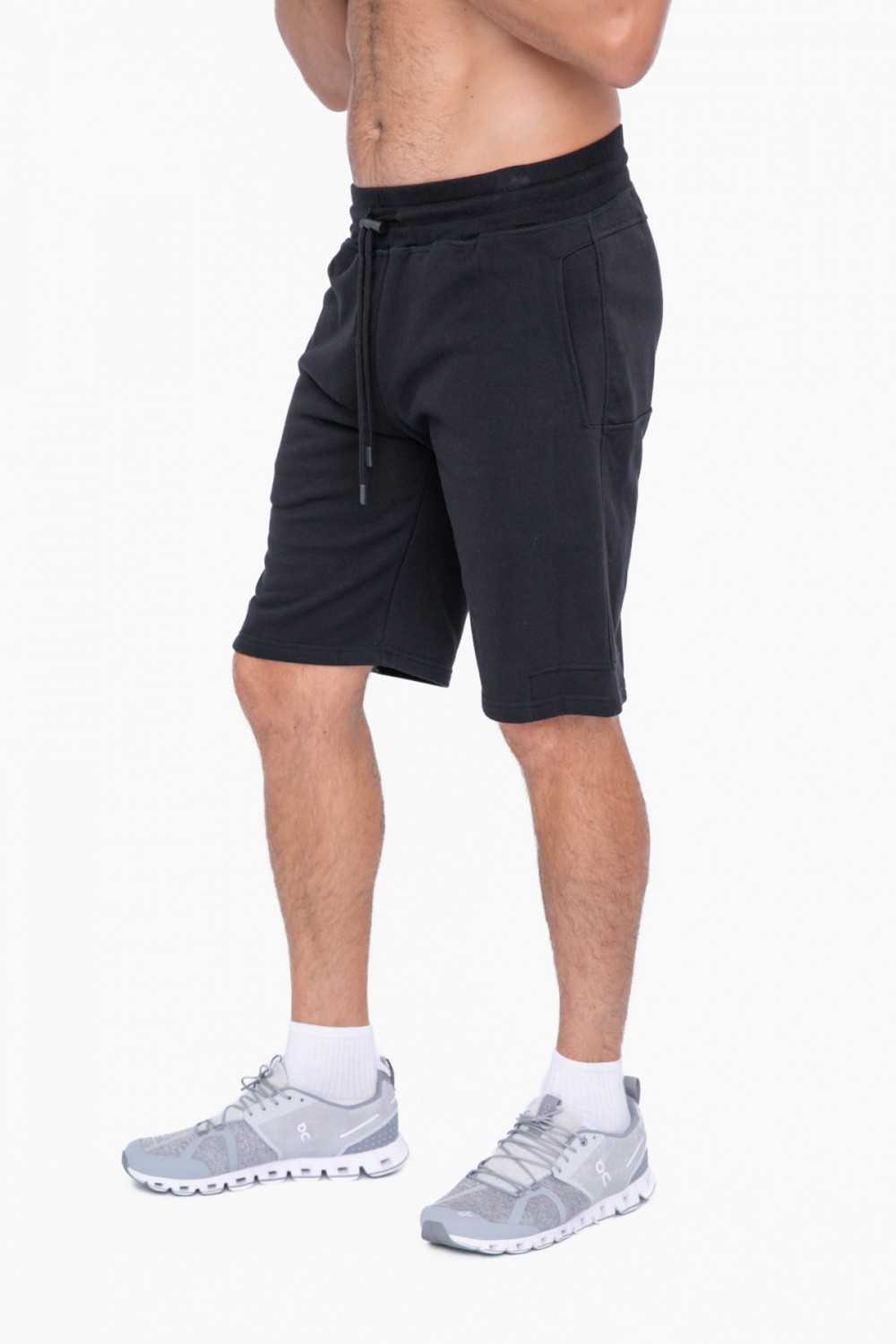 Organic Cotton Shorts with Rectangle Details