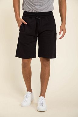 Organic Cotton Shorts with Rectangle Details