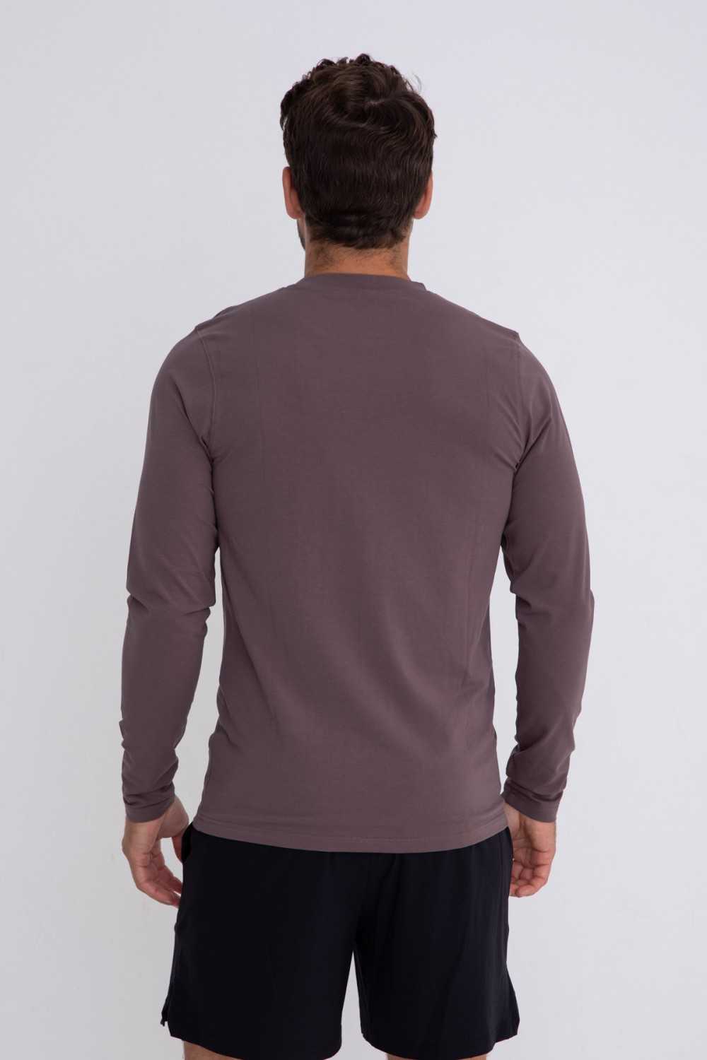 Pima Cotton Blend Long Sleeve