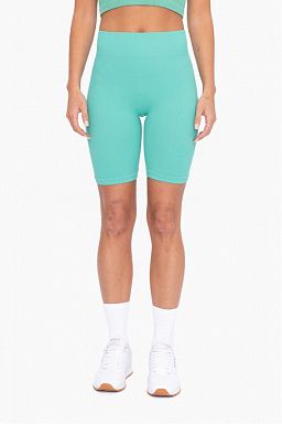 Ribbed Seamless Biker Shorts