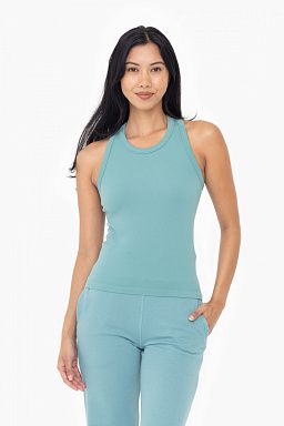 Seamless Ribbed Racerback Tank Top