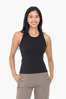 Seamless Ribbed Racerback Tank Top